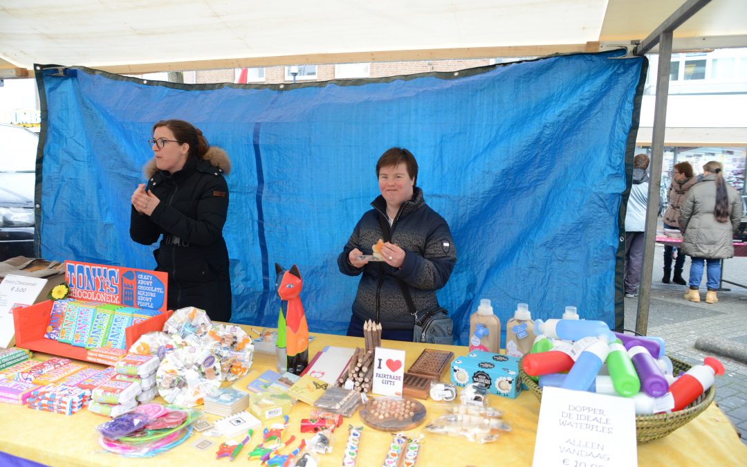 Kraampjes te huur op de braderie